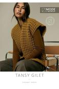 MODE at Rowan Chunky Wool Pattern MIP125 - Crochet Tansy Gilet image