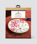 DMC Spring Poppies - Intermediate Punch Needle Kit - PN014K