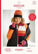 Sirdar Stories DK Pattern 10580 - Hat, Scarf &amp; Mitts