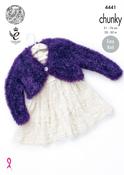 King Cole Tinsel Pattern 4441- Bolero