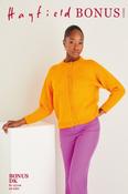 Hayfield Bonus DK Pattern 10595 - Round Neck Cardigan