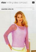 Rico Essentials Cotton DK Pattern 223 - Lacy Top image