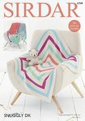 Sirdar Snuggly DK Pattern 4749 - Blankets