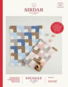 Sirdar Snuggly Snowflake Chunky Pattern 5397 - Mitred Square Blanket