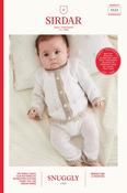 Sirdar Snuggly 2 Ply Pattern 5523 - Little Lacy Trouser Suit