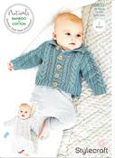 Stylecraft Naturals Bamboo + Cotton DK Pattern 9833 - Cardigans