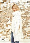 Rico Essentials Alpaca Blend Chunky Pattern 485 - Coat &amp; Scarf - NOW €1.00