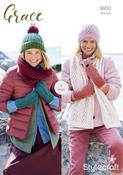 Stylecraft Grace Aran Pattern 9930 - Accessories image