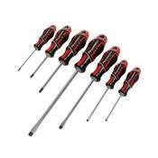 Sealey AK4325 Screwdriver Set 7pc GripMAX® - Red image