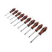 Sealey AK4324 Screwdriver Set 10pc TRX-Star* GripMAX® - Red image