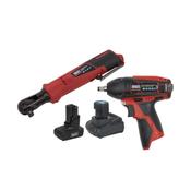 Sealey CP1200COMBO8 SV12 Series 2 x 12V Cordless Power Tool Combo Kit image