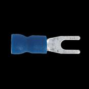 Sealey BT13 Easy-Entry Fork Terminal Ø3.7mm (4BA) Blue Pack of 100 image