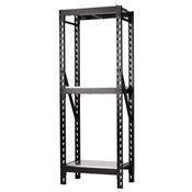 BUNKER 32461 14 Piece Modular 3 Tier Racking with Stainless Steel Shelving, 750mm image