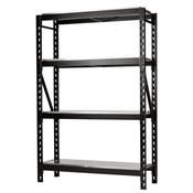 BUNKER 27980 18 Piece Modular 4 Tier Racking with Stainless Steel Shelving, 1500mm image