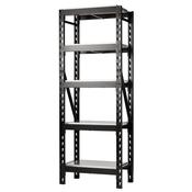 BUNKER 32444 22 Piece Modular 5 Tier Racking with Stainless Steel Shelving, 750mm image