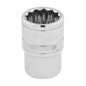Draper 33125 1/2" Square Drive Hi-Torq 12 Point Socket (14m) image