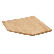 BUNKER 33210 Modular Hardwood Worktop for Corner Cabinet, 865mm image