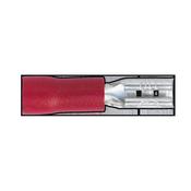 Sealey RT19 Push-On Terminal 2.8mm Female Red Pack of 100 image