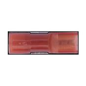 Sealey RT28 Fully Insulated Terminal 2.8mm Female Red Pack of 100 image