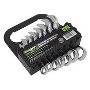 Sealey S01190 Combination Spanner Set 7pc Stubby Imperial image