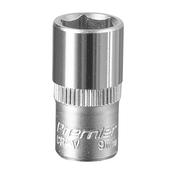 Sealey S1409 WallDrive® Socket 9mm 1/4"Sq Drive image