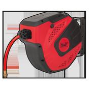 Sealey SA821 Air Hose Reel Auto-Rewind Control 10m Ø8mm ID - PU Hose image