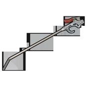 Sealey SA913L Air Blow Gun Palm Type 290mm with 1/4"BSP Air Inlet image