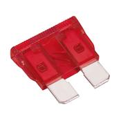 Sealey SBF1050 Automotive Standard Blade Fuse 10A Pack of 50 image