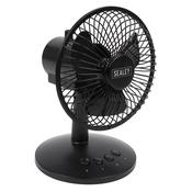Sealey SFF6USB 3-Speed Oscillating USB Desk Fan 6" image