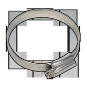 Sealey SHCSS2X Hose Clip Stainless Steel Ø55-64mm Pack of 10 image