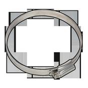 Sealey SHCSS4 Hose Clip Stainless Steel Ø80-100mm Pack of 5 image