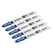 Sealey SJBT118AF Jigsaw Blade Metal 75mm 21tpi - Pack of 5 image