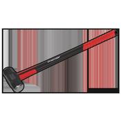 Sealey SLHF101 Sledge Hammer 10lb Fibreglass Shaft image