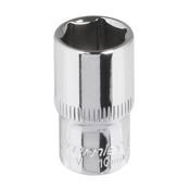 Sealey SP1410 WallDrive® Socket 10mm 1/4"Sq Drive Fully Polished image