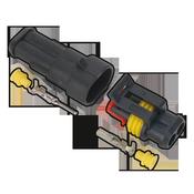 Sealey SSC2MF Superseal Male &amp; Female Connector 2-Way 1pr image