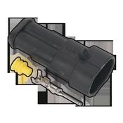 Sealey SSC2M Superseal Male Connector 2-Way Pack of 5 image