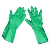 Sealey SSP34 Cuffed Nitrile Gauntlets 330mm - Pair image