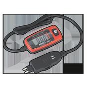 Sealey TA121 Automotive Current Tester 20A - Mini Blade Fuse image
