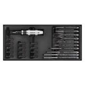 Sealey TBT18 Tool Tray with Punch &amp; Impact Driver Set 25pc image