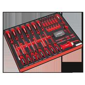 Sealey TBTP04 Tool Tray with Screwdriver Set 72pc image