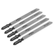 Sealey WJT101A Jigsaw Blade Metal 75mm 12tpi - Pack of 5 image