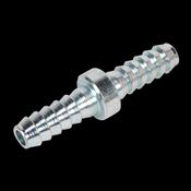Sealey AC10 Double End Hose Connector 1/4" Hose Pack of 5 image