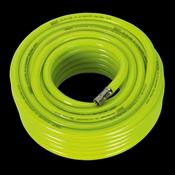 Sealey AHFC2038 Air Hose High-Visibility 20m x Ø10mm with 1/4"BSP Unions image