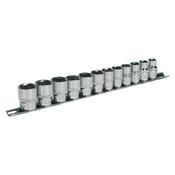 Sealey AK2693 Socket Set 12pc 3/8"Sq Drive WallDrive® Metric image