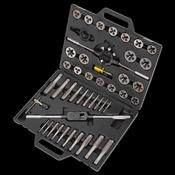 Sealey AK303IMP Tap &amp; Die Set 45pc Split Dies Imperial image