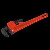 Sealey AK5103 Pipe Wrench European Pattern 300mm Cast Steel image
