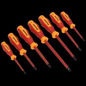 Sealey AK6125 Screwdriver Set 7pc VDE Approved image