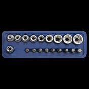 Sealey AK6191 TRX-Star* Socket &amp; Bit Set 19pc 3/8"Sq Drive image