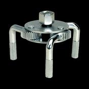 Sealey AK643 Oil Filter Claw Wrench Ø65-110mm Capacity 3/8" &amp; 1/2"Sq Drive image