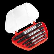 Sealey AK722 Screw Extractor Set 5pc Helix Type image